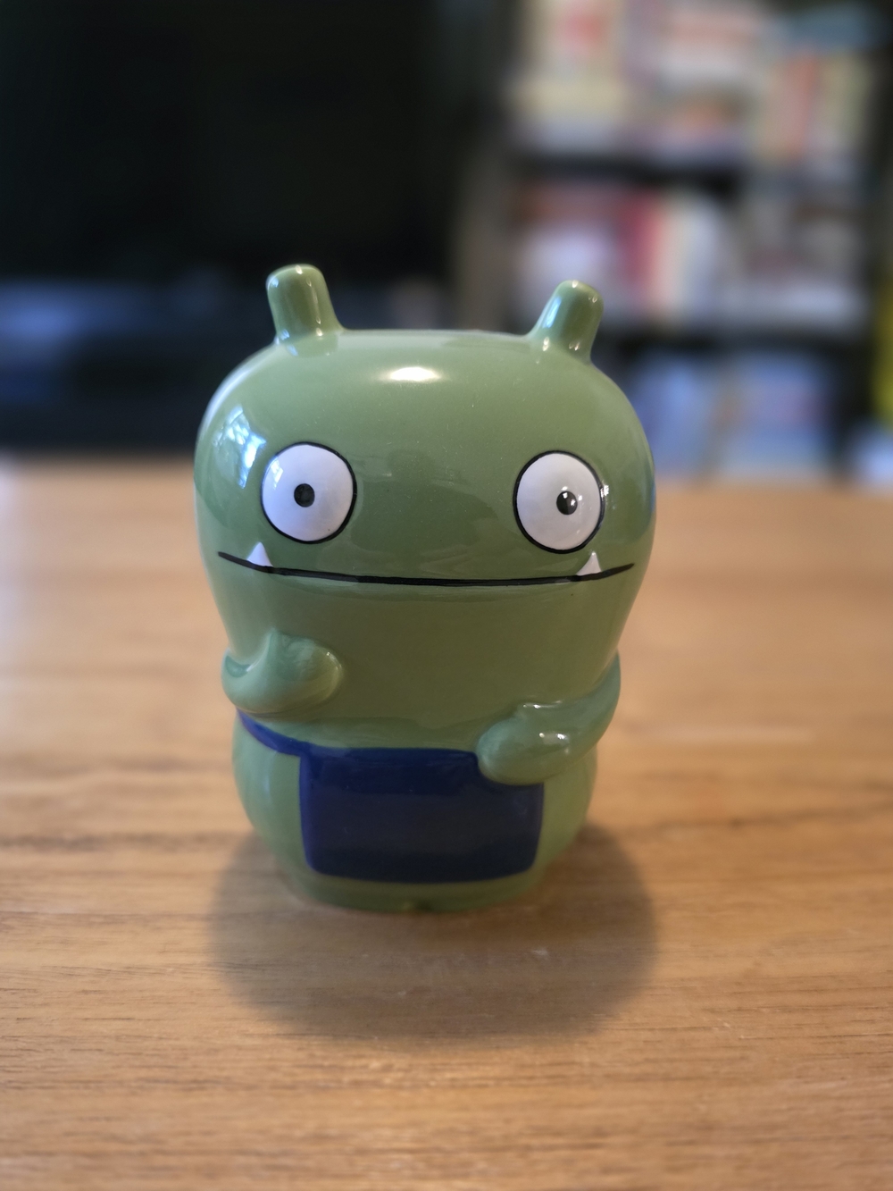 Ugly Dolls Green Wage Coin Bank Monster Ceramic Money Bank With Stopper